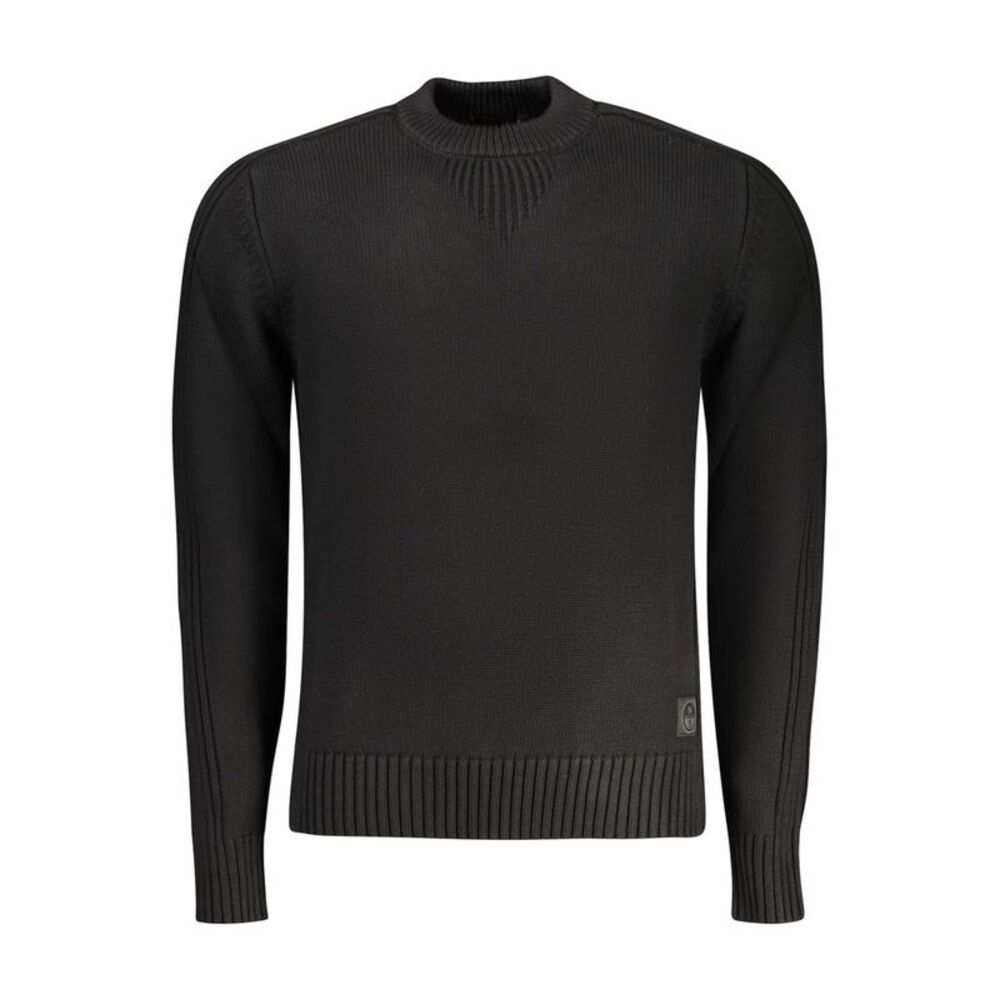 North Sails Black Cotton Men Men's Sweater